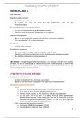 Volledige samenvatting - life events
