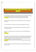 CPPS Practice Exam Questions & Answers &lpar;2026&sol;2027 A&plus; Grade Study Guide&rpar;&vert;Certified Professional in Patient Safety Study Guide