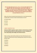 NYS ESCORT DRIVER EXAM&sol; ACTUAL NYS ESCORT DRIVER TEST 2026&sol;2027 PRACTICE QUESTIONS AND STUDY GUIDE ALL COMPLETE ACCURATE EXAM APPROVED QUESTIONS WIRH WELL ELABORATED SOLUTIONS PLUS RATIONALES &lpar;100&percnt; CORRECT VERIFIED ANSWERS&rpar; LATEST UPDATED VERSION 2026 EDI