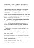 BUS 120 FINAL EXAM QUESTIONS AND ANSWERS