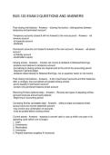 BUS 120 EXAM 2 QUESTIONS AND ANSWERS