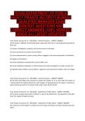 TEXAS DEPARTMENT OF PUBLIC &NewLine;SAFETY PRIVATE SECURITY BUREAU - QUALIFIED MANAGER EXAM &NewLine;2026&sol;2027 QUESTIONS AND &NewLine;CORRECT ANSWERS &lpar;100&percnt; VERIFIED &NewLine;GRADE A&plus;&rpar; LATEST UPDATED&excl;&excl; 