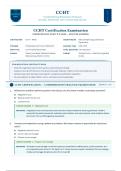 CCHT Exam &lpar;Latest 2026&sol;2027 Update&rpar; &vert; Complete Practice Questions with Verified Answers and Detailed Rationales &vert; Certified Clinical Hemodialysis Technician &ndash; 150 Questions&comma; 3 Hours&comma; 74&percnt; Passing &vert; A&plus; Graded &vert; NNCC&NewLine;&NewLine;