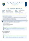 CCHT Certification Preparation Guide &lpar;Latest 2026&sol;2027 Update&rpar; &vert; Complete Practice Questions with Verified Answers and Detailed Rationales &vert; Certified Clinical Hemodialysis Technician  NNCC Exam Blueprint Domains &vert; A&plus; Graded&NewLine;&NewLine;