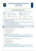 CCHT Exam &lpar;Latest 2026&sol;2027 Update&rpar; &vert; Complete Practice Questions with Verified Answers and Detailed Rationales &vert; Certified Clinical Hemodialysis Technician &ndash; 150 Questions&comma; 3 Hours&comma; 300 Passing Score &vert; A&plus; Graded