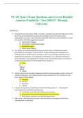 NU 636 Quiz 1 Exam Questions and Correct Detailed Answers Graded A&plus; &vert; New 2026&sol;27 &vert; Herzing University