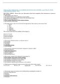 PHYS 261 MID -TERM EXAM &vert; ALL POSSIBLE QUESTIONS AND ANSWERS &vert; 2026 UPDATE &vert; WITH COMPLETE SOLUTIONS - WCU&period;