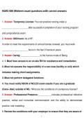 NURS 406 Midterm Exam Questions & Answers 2024&ndash;2026 &vert; Professional Nursing Practice & Leadership Midterm Study Guide &vert; Collaboration&comma; Transition Shock&comma; Workplace Violence&comma; Nursing Regulation & Professional Development