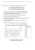 CHEM 332 EXAM III VERSION A &vert; QUESTIONS AND ANSWERS &vert; 2026 UPDATE &vert; 100&percnt; CORRECT&period;