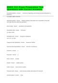BSNS 112&colon; Exam Preparation Test Questions with Correct Answers&period;