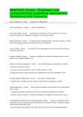 BSNS112&colon; Exam - Nonlinear and computational modelling approaches Questions and Answers&period;
