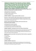ATI Capstone Fundamentals Practice Questions and Answers Updated 2026 &vert; Complete ATI Fundamentals of Nursing Study Guide with Verified Questions&comma; Detailed Rationales&comma; Basic Nursing Skills&comma; Patient Safety&comma; Infection Control&comma; Documentation&comma; Vital Signs&comma; Mob