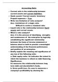 Class notes ACCOUNTANCY 