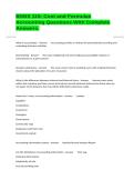 BSNS 115&colon; Cost and Formulas Accounting Questions With Complete Answers&period;