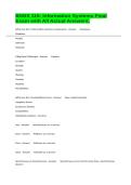 BSNS 115&colon; Information Systems Final Exam with All Actual Answers&period;