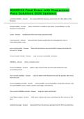 BSNS115 Final Exam with Guaranteed Pass Solutions 2026 Updated&period;