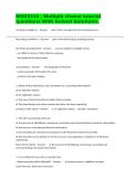 BSNS115 - Multiple choice tutorial questions With Solved Solutions&period;