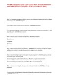 NSG 440 Exam &vert;&vert; 2026 &lpar;Actual Exam&rpar; EXAM MOST TESTED QUESTIONS AND VERIFIED SOLUTIONS&sol;GET IT 100&percnt; ACCURATE&excl;&excl; 2026&excl;&excl;&NewLine;