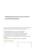 Pharmacology Evolve HESI  2026&sol;2027 &ndash; Comprehensive LPN-to-ADN Transition Competency Assessment with Practice Questions and Rationales