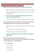 WGU D570 Pre-Assessment 2026 &vert; Latest Update &vert; Exam &NewLine;Prep Questions & Answers &vert; Graded A&plus;