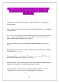WGU-C182&colon; PROGRAMMING AND SCRIPTING EXAM QUESTIONS WITH RIGHT VERIFIED ANSWERS &period;