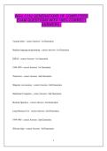 WGU C182 GENERATIONS OF COMPUTERS EXAM QUESTIONS WITH 100&percnt; CORRECT ANSWERS &period;