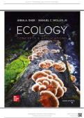 Test Bank For Ecology&colon; Concepts and Applications 9th Edition by Manuel C&period; Molles &comma; All Chapters &vert; Latest 2026