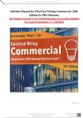 Solution and Answer Guide Electrical Wiring Commercial 18th Edition by Phil Simmons&comma; SRay C&period; Mullin&comma; Mark Ode