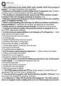 EFD Exam Preparation Material &ndash; Complete Practice Exam with Answers and Key Concepts Review