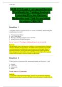 NUR155 Exam 3 Advanced Review Workbook for Nursing Students Featuring Practice Quizzes&comma; Rationales and Test Preparation Strategies 2026&sol;2027