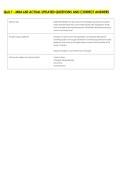 Quiz 1 - MBA 650 ACTUAL UPDATED QUESTIONS AND CORRECT ANSWERS