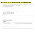MBA 650 Exam 1 ACTUAL UPDATED QUESTIONS AND CORRECT ANSWERS 