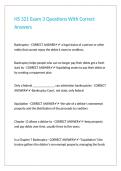 HS 321 Exam 3 Questions With Correct Answers&period;