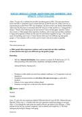 NUR 621 MODULE 2 EXAM QUESTIONS AND ANSWERS 2026 UPDATE -UTICA COLLEGE