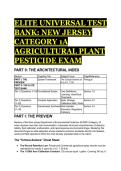 ELITE S-Tier New Jersey Category 1A Agricultural Plant Pesticide Exam Test Bank &lpar;N&period;J&period;A&period;C&period; 7&colon;30&rpar; &vert; 2026&sol;2027 Updated