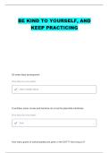 N545 EXAM 1 QUESTIONS WITH 100&percnt; CORRECT ANSWERS