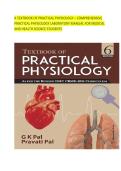 TEST BANK for A Textbook of Practical Physiology &ndash; Comprehensive Practical Physiology Laboratory Manual for Medical and Health Science Students &vert; Complete Exam Prep