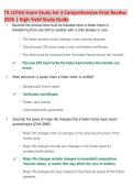 TX LCPAA Exam Study Set 3 Comprehensive Final Review 2026 &vert; High-Yield Study Guide & Practice Questions