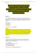 RCFE Title 22 Exam Prep and Comprehensive Study Guide 2026&sol;2027 for California Residential Care Facilities for the Elderly Licensing Review