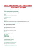 Smart Serve Practice Test Questions and Answers 2025&ndash;2026 &vert; Ontario Smart Serve Certification Exam Prep &vert; Complete Study Guide &vert; A&plus; Verified
