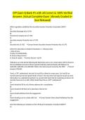CFP Exam Q-Bank &num;1 with all Correct & 100&percnt; Verified Answers &vert;Actual Complete Exam &vert;Already Graded A&plus; &lpar;Just Released&rpar;