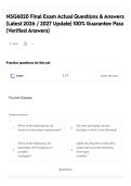 NSG6020 Final Exam  Actual Questions & Answers &lpar;Latest 2026 &sol; 2027 Update&rpar; 100&percnt; Guarantee Pass &lpar;Verified Answers&rpar;