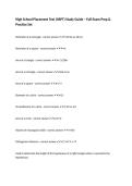 High School Placement Test &lpar;HSPT&rpar; Study Guide &ndash; Full Exam Prep & Practice Set