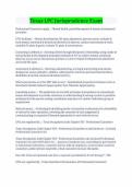 Texas LPC Jurisprudence&period; QUESTIONS WITH 100&percnt; VERIFIED ANSWERS&period; GRADED A&plus;