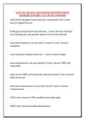 AVIT 220 - BLOCK 4 QUESTIONS WITH DETAILED VERIFIED AND 100&percnt; ACCURATE ANSWERS