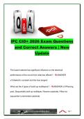 IPC CID EXAM COMPLETE PACKAGE DEAL