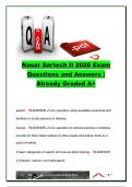 NASAR SARTECH II Certification Exam 2026 Questions and Answers &vert; National Association for Search and Rescue Study Guide &vert; 350&plus; Practice Questions &vert; Search Management&comma; Tracking&comma; Survival&comma; ICS&comma; Navigation & Rescue Operations