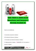 NASAR SARTECH II Certification Exam 2026 Questions and Answers &vert; National Association for Search and Rescue &lpar;NASAR&rpar; Study Guide &vert; 600&plus; Practice Questions &vert; Search Operations&comma; ICS&comma; Wilderness Survival&comma; Navigation&comma; Tracking & Rescue Management