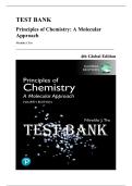 Test Bank &mdash; Principles of Chemistry&colon; A Molecular Approach&comma; 4th Global Edition &lpar;Nivaldo Tro&comma; 2020&rpar; &vert; All Chapters 1-21 Covered