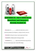 SARTECH III Set 2 Exam Questions and Answers 2026 &vert; NASAR SARTECH III Certification Study Guide &vert; 50&plus; Practice Questions on Search Management&comma; SAR Resources&comma; Search Tactics&comma; Navigation & Subject Behavior